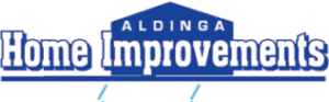 Logo of Aldinga Home Improvements featuring the company name in a clean, professional design representing home renovation and improvement services.